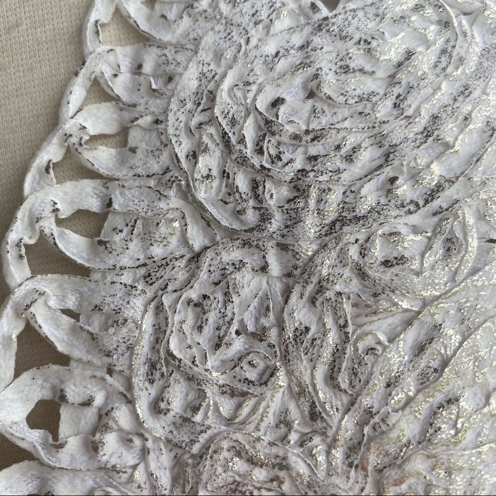 Nic & Zoe Shimmered Metallic Lace Jacket - Picture 11 of 16